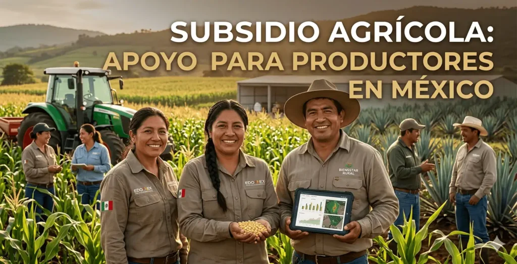 SUBSIDIO AGRÍCOLA: APOYO PARA PRODUCTORES EN MÉXICO 🚜🌾